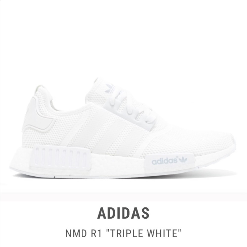 ADIDAS NMD ALL WHITE